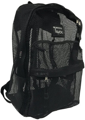17-inch NEW See-Through Mesh Backpack/Book Bag/School /Hike