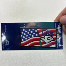 Peace Dove USA FLAG Patch K049
