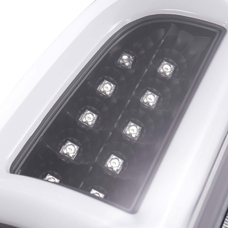 For 1997-2003 Ford F150 99-07 F250 F350 SD LED Tube Tail Lights Brake ...