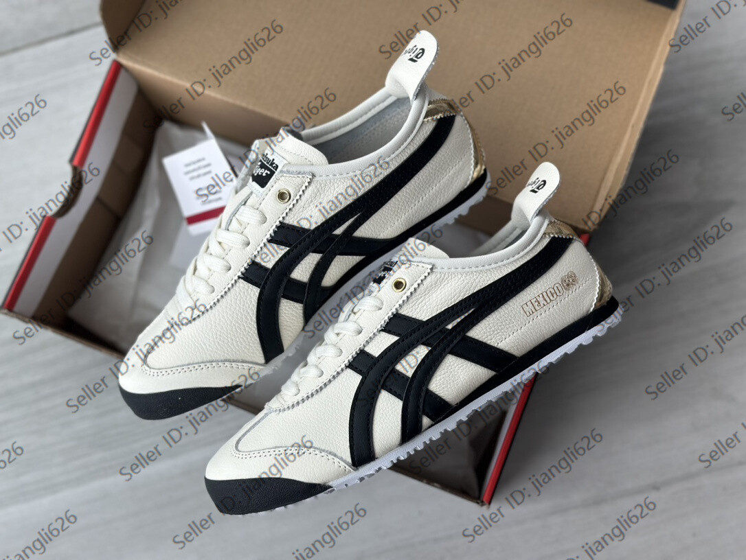 2025 Onitsuka Tiger Mexico 66 Classic Unisex Shoes Birch/Black