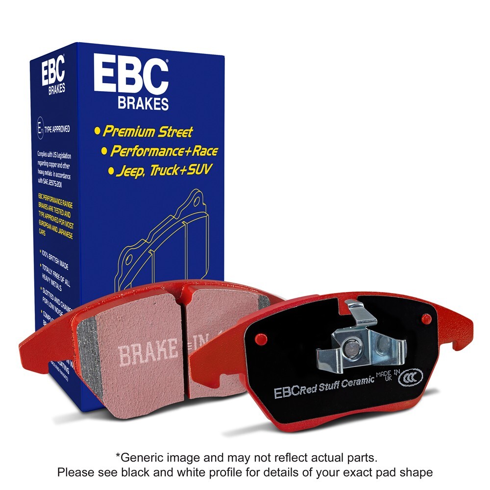 EBC Redstuff 3000 Series Sport Brake Pad Front For LOTUS MORGAN DP3042C
