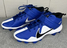 Nike Force Trout 7 Baseball Cleats Men’s 14 Pro MCS Blue White CT0828-402 New