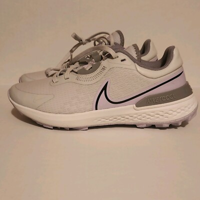 Nike React Infinity Pro 2 Gray/Lavender Women s Size 9 Golf Shoes Brand New