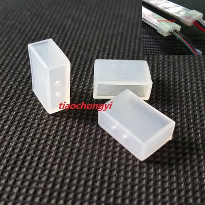 10mm/12mm/14mm Silicone End Cap for 3528 5630 5050  IP67 IP68 LED Tube Strip