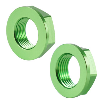 CNC Front & Rear Wheel Axle Nuts For Kawasaki KX250 2019-2021