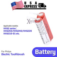 Rechargeable Battery 800mAh 2.4V for Philips HX6250 HX6240 Electric Toothbrushes