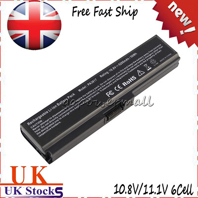 5200mAh Replacement Battery For Toshiba Satellite L745, L750, L755, L770, A660, C655, PA3818U - View #3