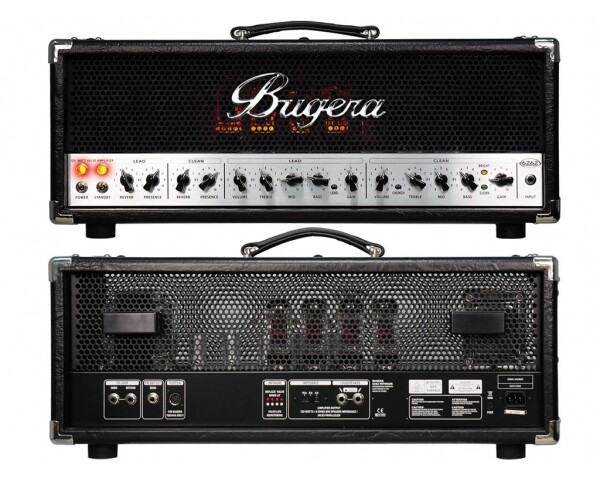 BUGERA 6262-INFINIUM TESTATA VALVOLARE PER CHITARRA 2 CANALI 120 WATT