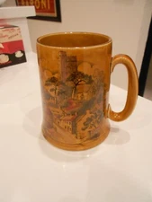VINTAGE WOOD & SONS ENGLISH IRONSTONE MUG/STEIN-VERY GOOD-5" HIGH