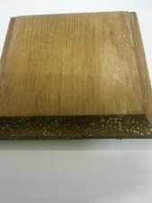 2x Finial base for 3" fence post decking brown  treated wood ball acorn cap top 