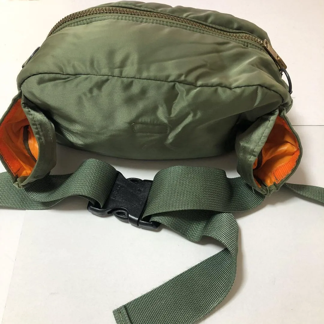 Sage Green Tanker Shoulder/Waist Bag