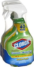 Clorox Clean-Up Cleaner All-Purpose with Bleach Spray, 32 Oz. (2-Pack)