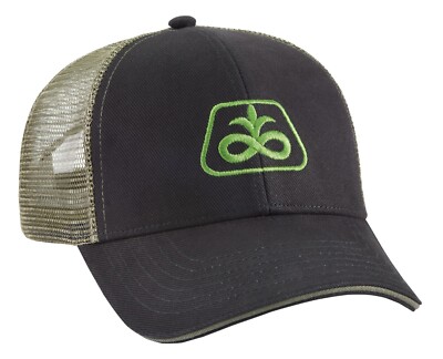 PIONEER SEED *BLACK OLIVE MESH BACK* Trademark Logo CAP HAT