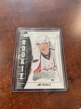 2009-10 Upper Deck MVP Jay Beagle Rookie #358 Washington Capitals
