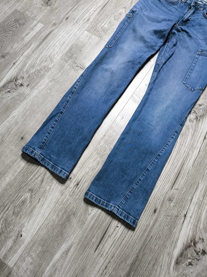 Men's Engelbert Strauss Working  Jeans Pants Size EU 42   XS Work Wear   - Image 3 of 4