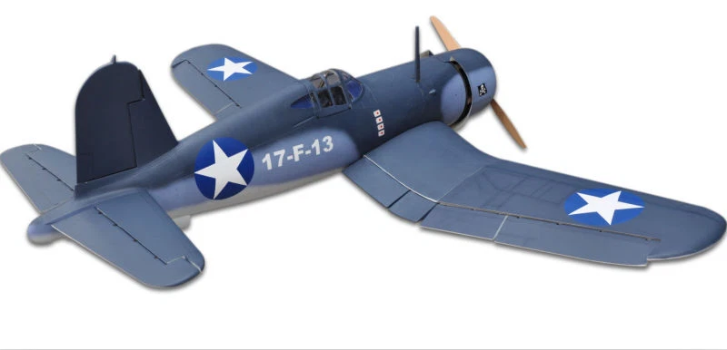 F4U Corsair 94" V2  100CC ARF Fiberglass body Gasoline Scale RC Plane Model - Image 4 of 4