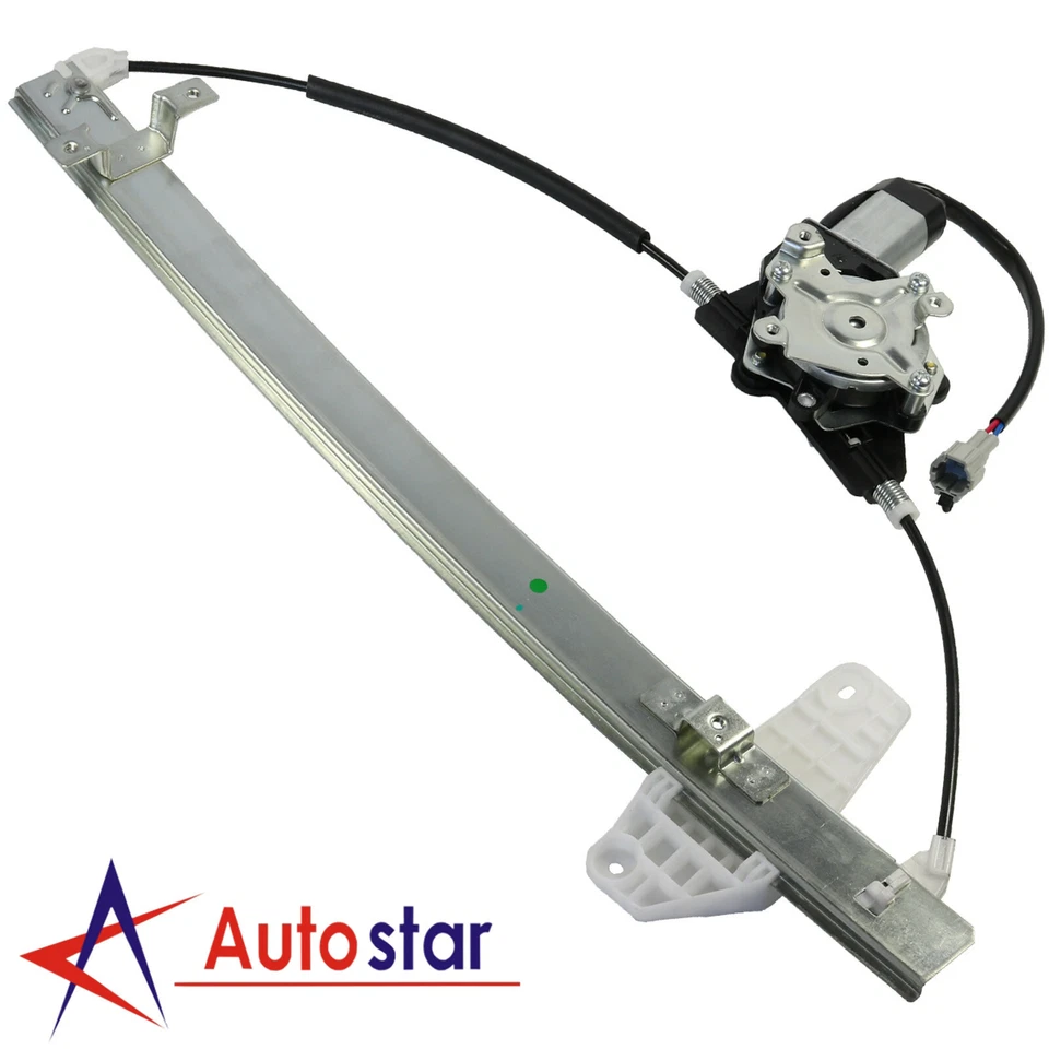 Rear Driver Side Power Window Regulator w/ Motor Fits For 2004-2012 Nissan Titan - Image 2 of 4