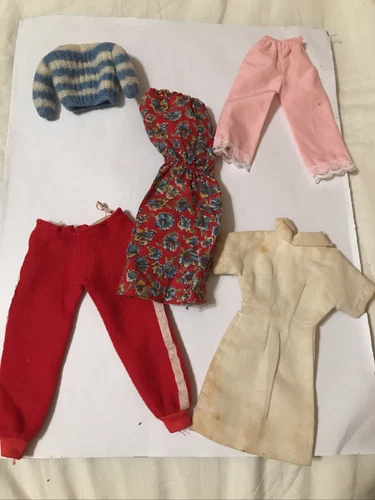 Vintage Barbie or Barbie clown or homemade Barbie clothes lot #7