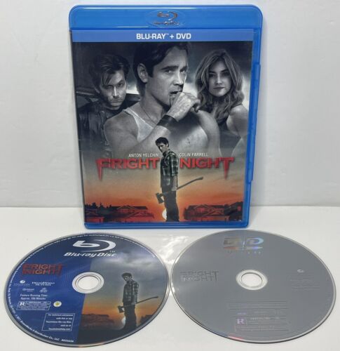 Fright Night (Bluray, 2011, Anton Yelchin, Colin Farrell, OOP) Cad - Picture 1 of 8