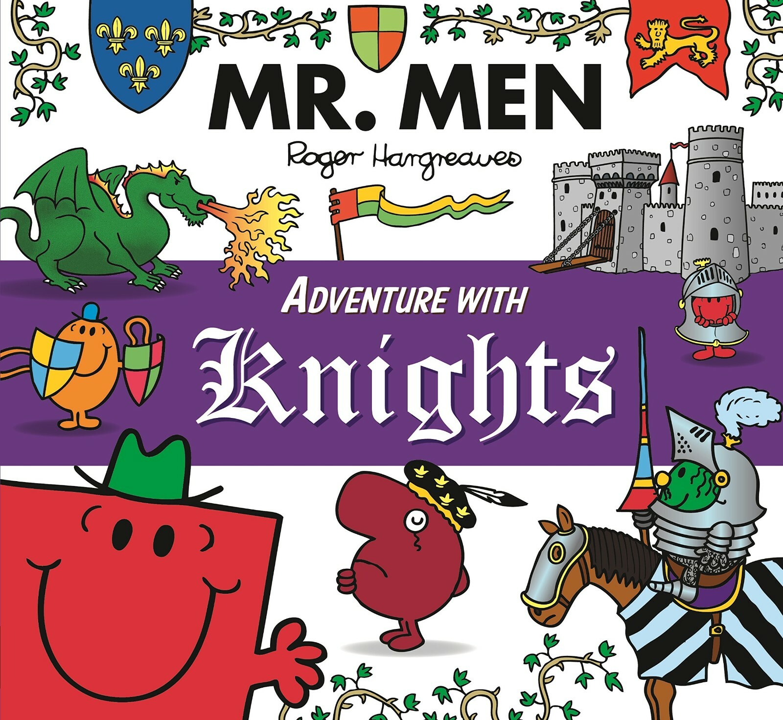 Mr Men Adventure with Knights  Mr Men Little Miss Picture Book FREE P&P