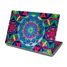 MightySkins Skin for HP Pavilion X360 15" 2019 - Geo Garden Protective, D...