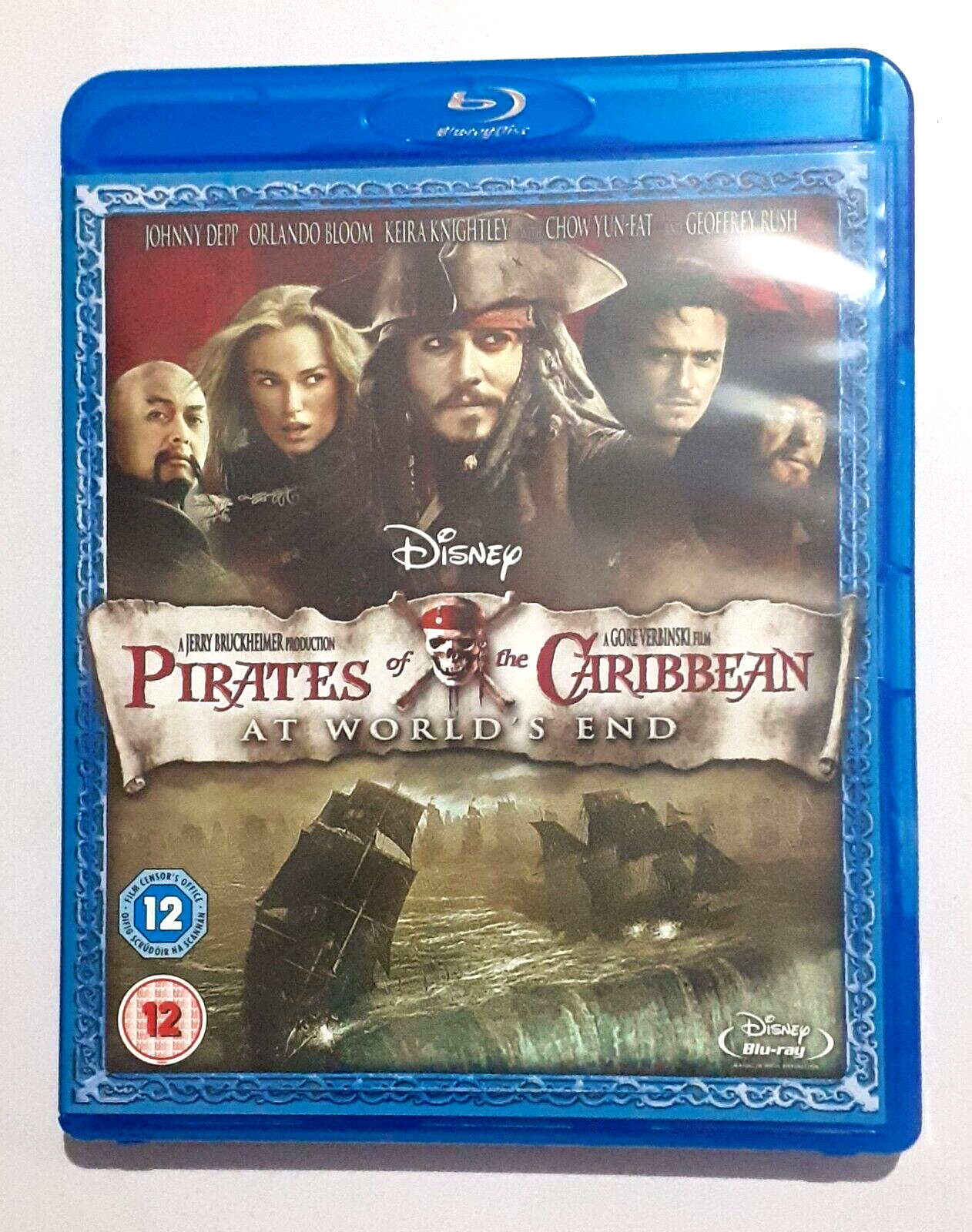 Pirates of the Caribbean At Worlds End BLU RAY Disney film