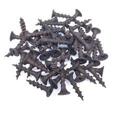 300x #7 x 25mm Sheetrock Drywall Screws Phillips Bugle Head Coarse Thread