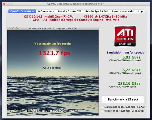 Radeon RX Vega 64/56 8GB Metal 3 GPU Video Card Mac Pro 4K Boot Screen 580 590 - Picture 19 of 20