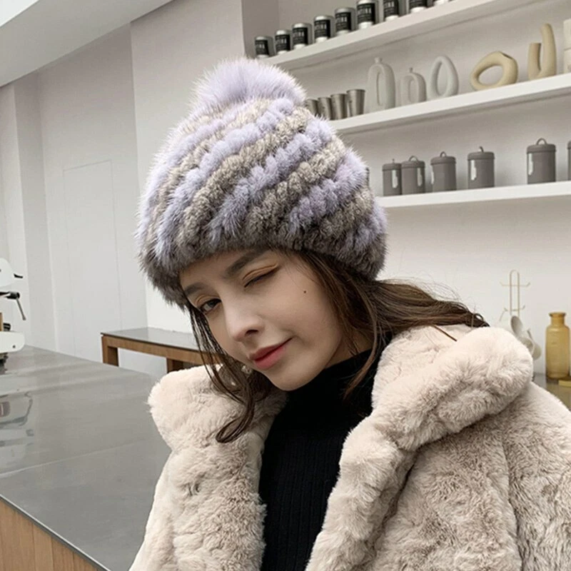 Fur caps winter sale
