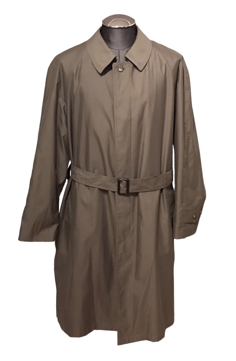 Lauren Ralph Lauren Trench Coat Taupe Mid Length Removable Liner