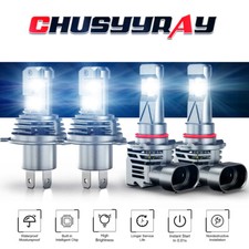 For Mitsubishi Montero 2001-2006 4pcs Faros Luz De Crucecruce Luz Antiniebla