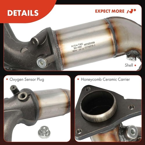 Front Manifold Catalytic Converter for Chevy Colorado GMC Canyon Hummer H3 Isuzu - Picture 8 of 9