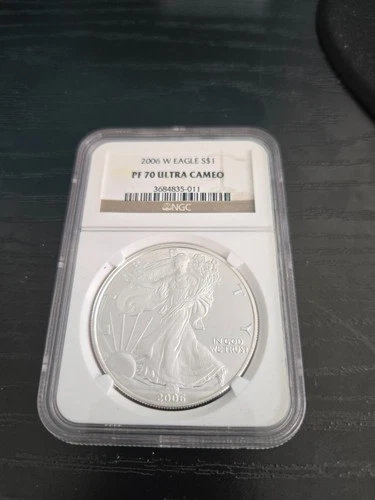 2006 W American Silver Eagle NGC PF70 Ultra Cameo