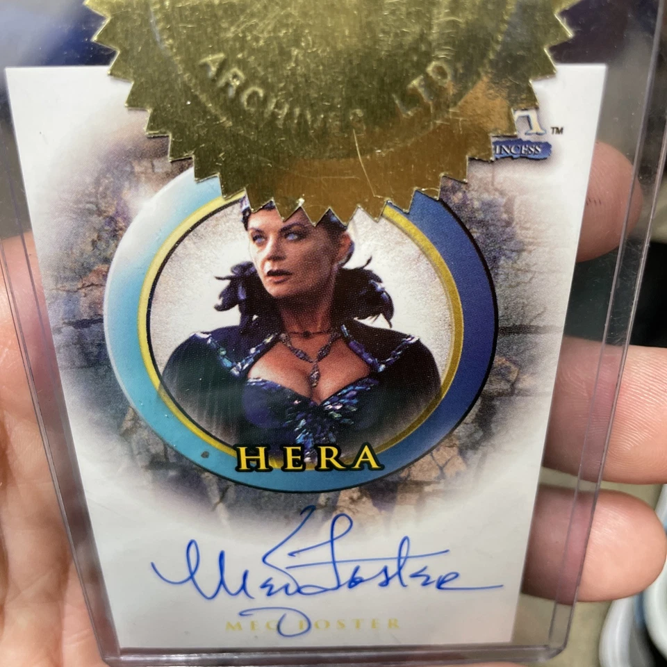 XENA MEG FOSTER AS HERA (A30) EXCLUSIVE AUTOGRAPH CARD - 2003 - Image 4 of 4