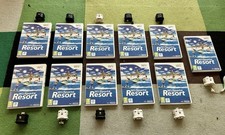 Wii Sports Resort with Motion Plus Adapter X1 Nintendo Wii Game - With Manual 