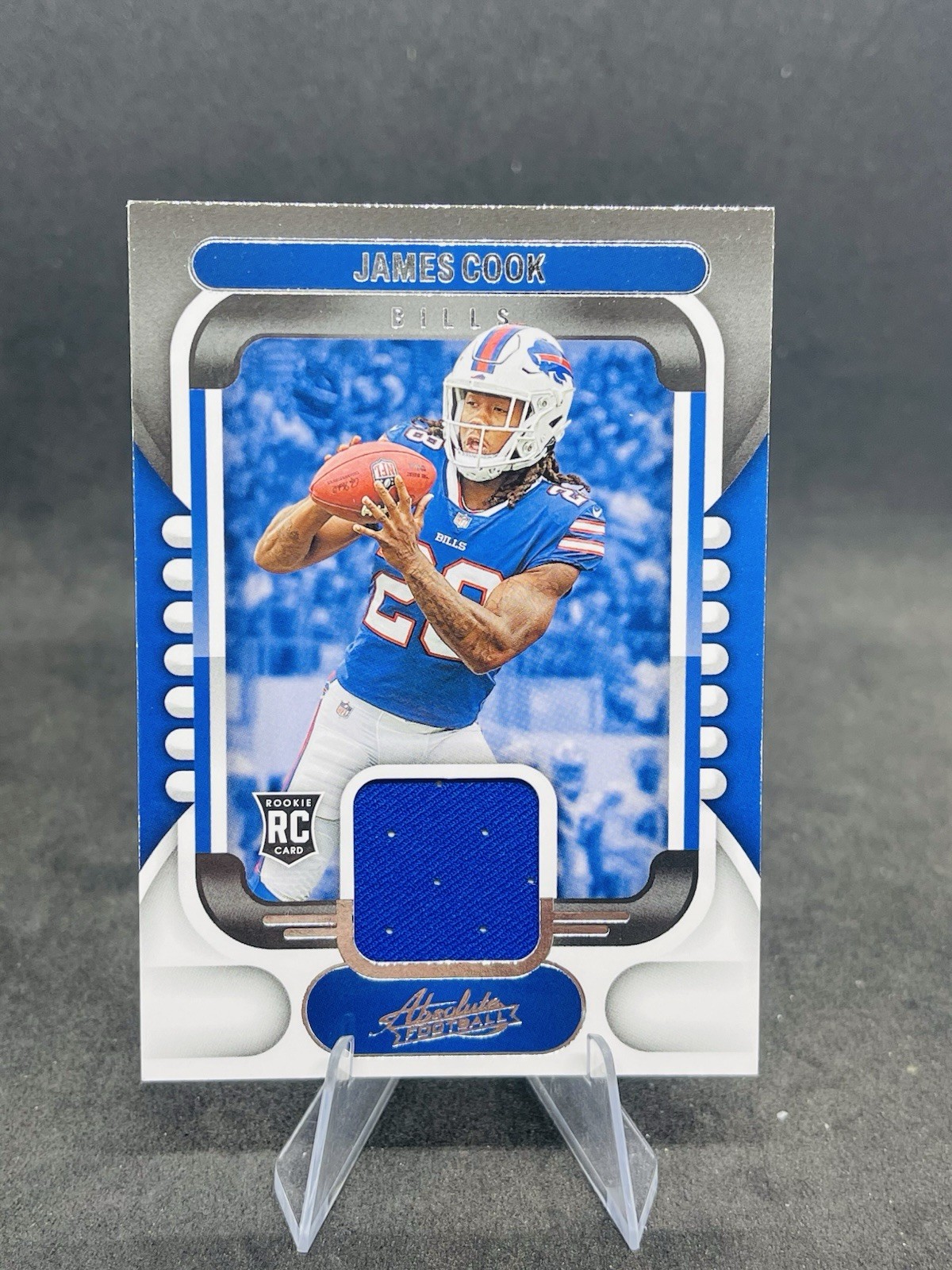 James Cook Panini Absolute Rookie Materials #ARM15 Base