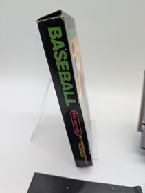 B&eacute;isbol (Nintendo NES Caja Negra) Impresi&oacute;n Temprana, 5 Tornillos Hangtab CIB Completo 
