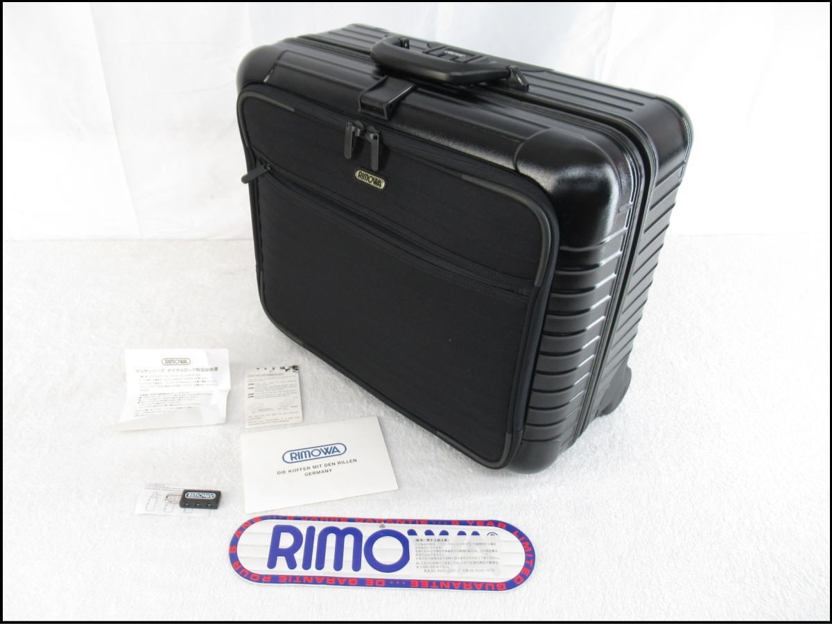RIMOWA bolero (germany ) ブラックキャリーケース Rimowa Bolero 39L Black 2 wheels Carry Case Suitcase | eBay