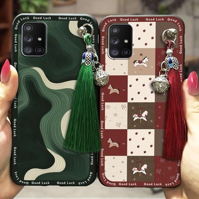 MYDING-Phone Case for Samsung Galaxy A71 5G/A Quantum,  Cute Soft case Silicone