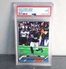 2024 Topps Now Caleb Williams RC #9 Most Single GM TD's Blue /49 PSA GEM MINT 9