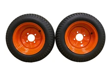 Antego Tire & Wheel (Set of 2) 18x7.50-10 | Perfect Fit for Kubota OEM Part #K30