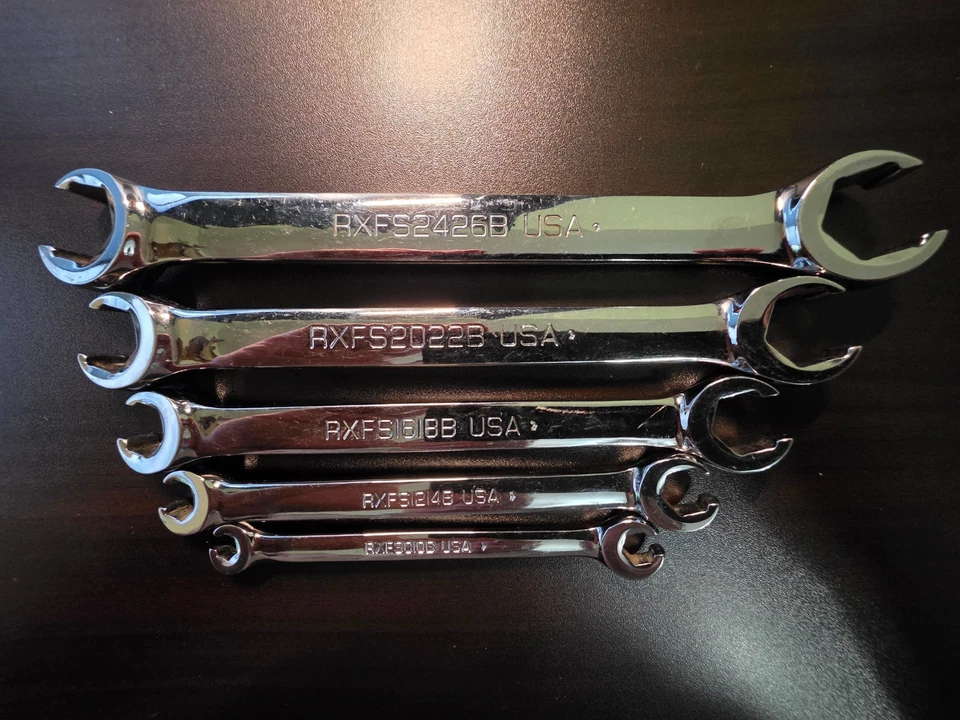 Set of 5 Snap-On Flare Nut Wrenches - Image 4 of 4