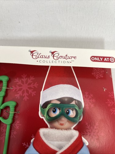 Elf on the Shelf Claus Couture Ski Apparel Jacket Skis Goggles Target Exclusive - Picture 4 of 7