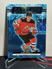 2023-24 Upper Deck Series 1 Hockey TIMO MEIER #DZ-29 DAZZLERS BLUE
