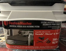FastenMaster Universal Hidden Deck Fastening System 200 sq. ft.(READ)