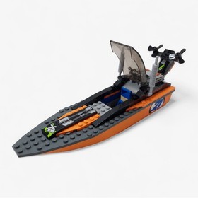 Lego 60085 City Racing 4x4 Truck with Power Boat Missing 1 Sticker Pre-owned