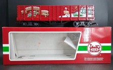 LGB 44730 SALUDOS DE TEMPORADA TOLVA COCHE CALIBRE G SIN CARGA DE ÁRBOL DE NAVIDAD