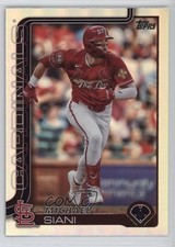 2025 Topps Series 1 Rainbow Foilboard Mike Siani Michael Siani #289 1k9e