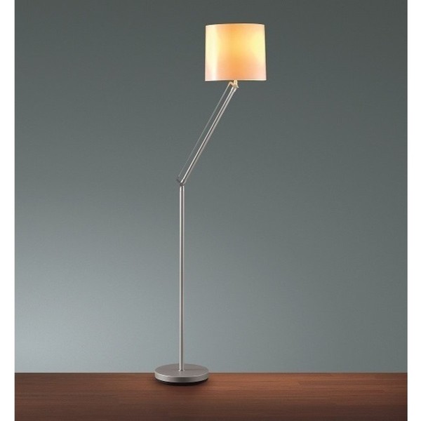 Hansa Stehlampe Fluo Soft Flex Aluminium Stehleuchte Lampe Standleuchte Leuchte-image