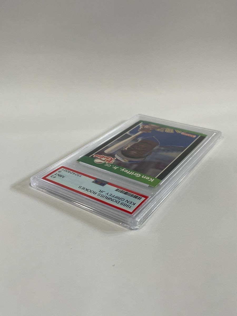 1989 Donruss Rookies Ken Griffey Jr. Baseball Card #3 PSA Mint 9 view 4